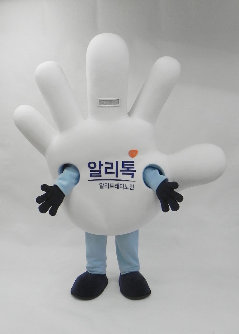 알리톡대형손인형탈정