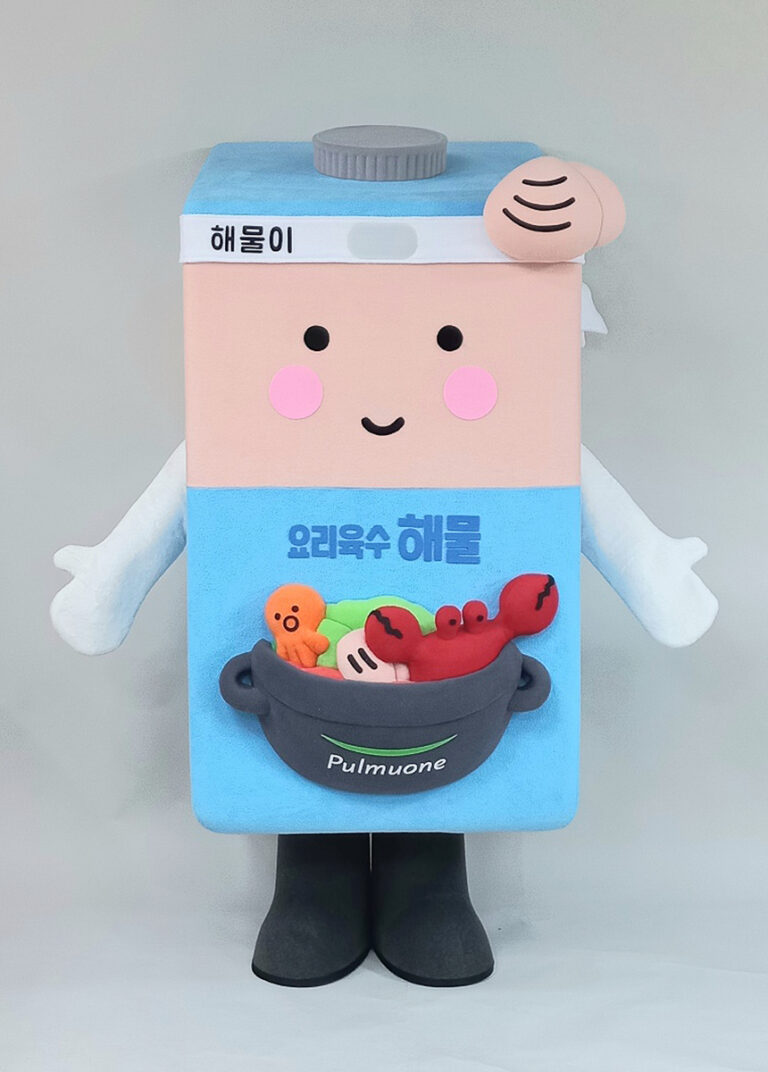 풀무원-요리육수-해물-인형탈